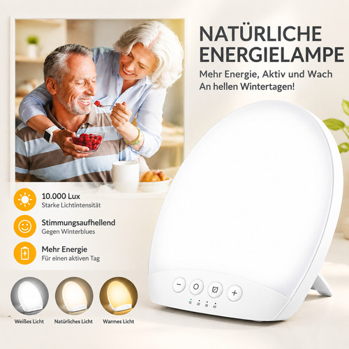Tageslichtlampe 10000 lux led - 10000,