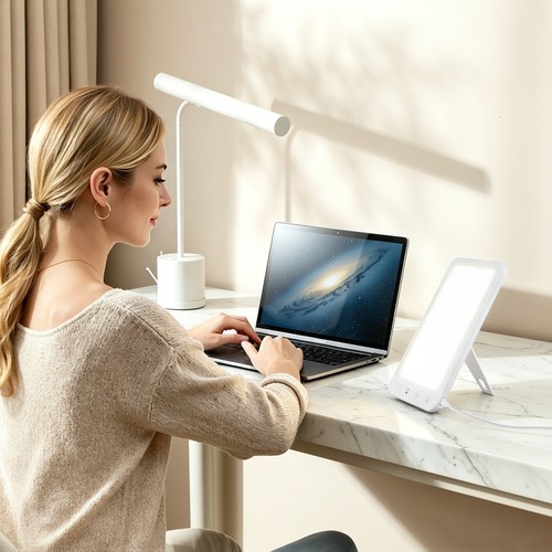 Lichttherapielampe unterwegs - lichttherapielampe,